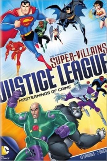 Super Vilões Liga da Justiça Mentores do Crime Disco 1