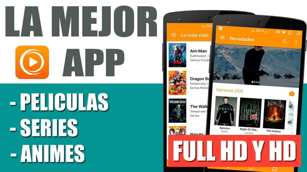 Social La mejor app para ver series y películas.
