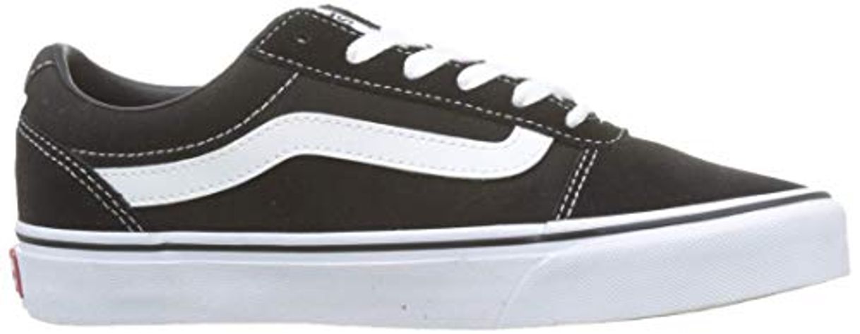 Moda Vans Ward - Zapatillas para Mujer, Negro