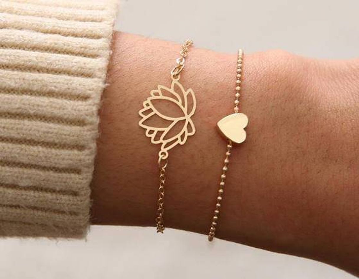 Social pulseras simples delgadas de loto hueco regalo brazalete de 