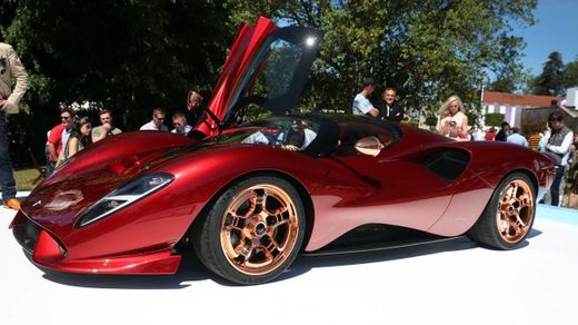 De Tomaso P72 Has 5.0 V8 Supercharged Engine With 700 HP 