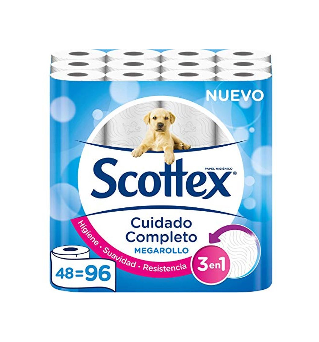 Belleza Scottex Megarollo Papel Higiénico, 48 Megarollos