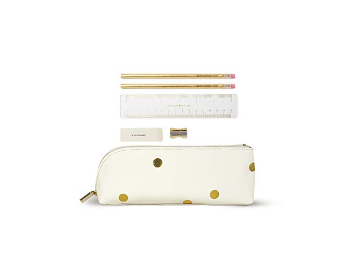 Product Kate Spade New York Women's Blossom Pencil Case, Red