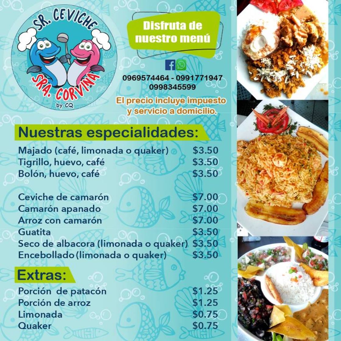 Restaurants Sr Ceviche & Sra Corvina