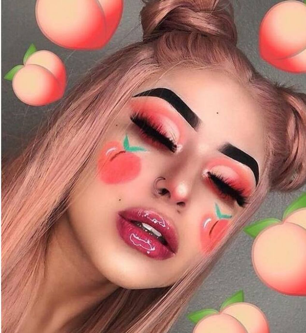 Maquillaje durazno 🍑