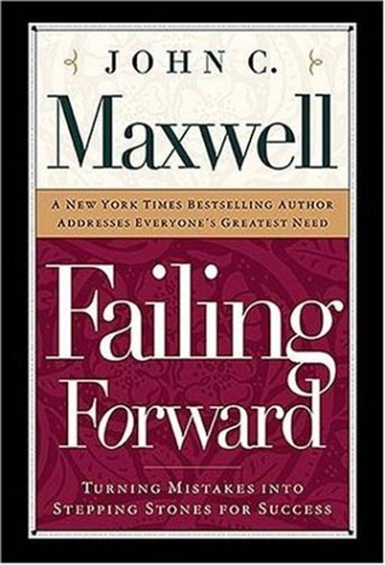 Libro Failing Forward: Turning Mistakes into Stepping Stones for Success