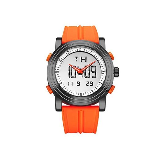 SINOBI Sport Military Rubber Relojes Digitales de Cuarzo y de Cuarzo para