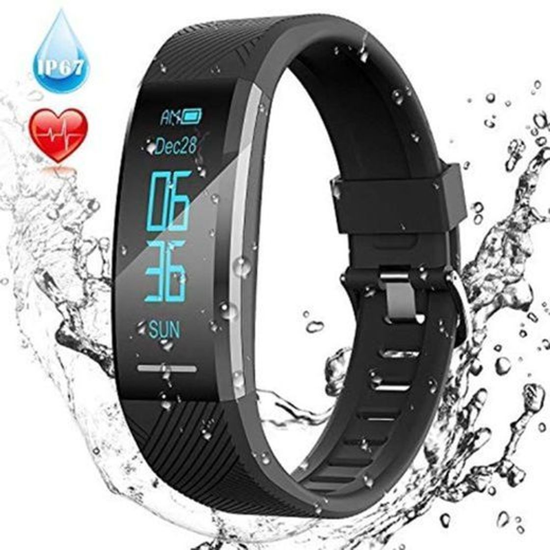 Social Pulsera de Actividad Inteligente Impermeable IP67