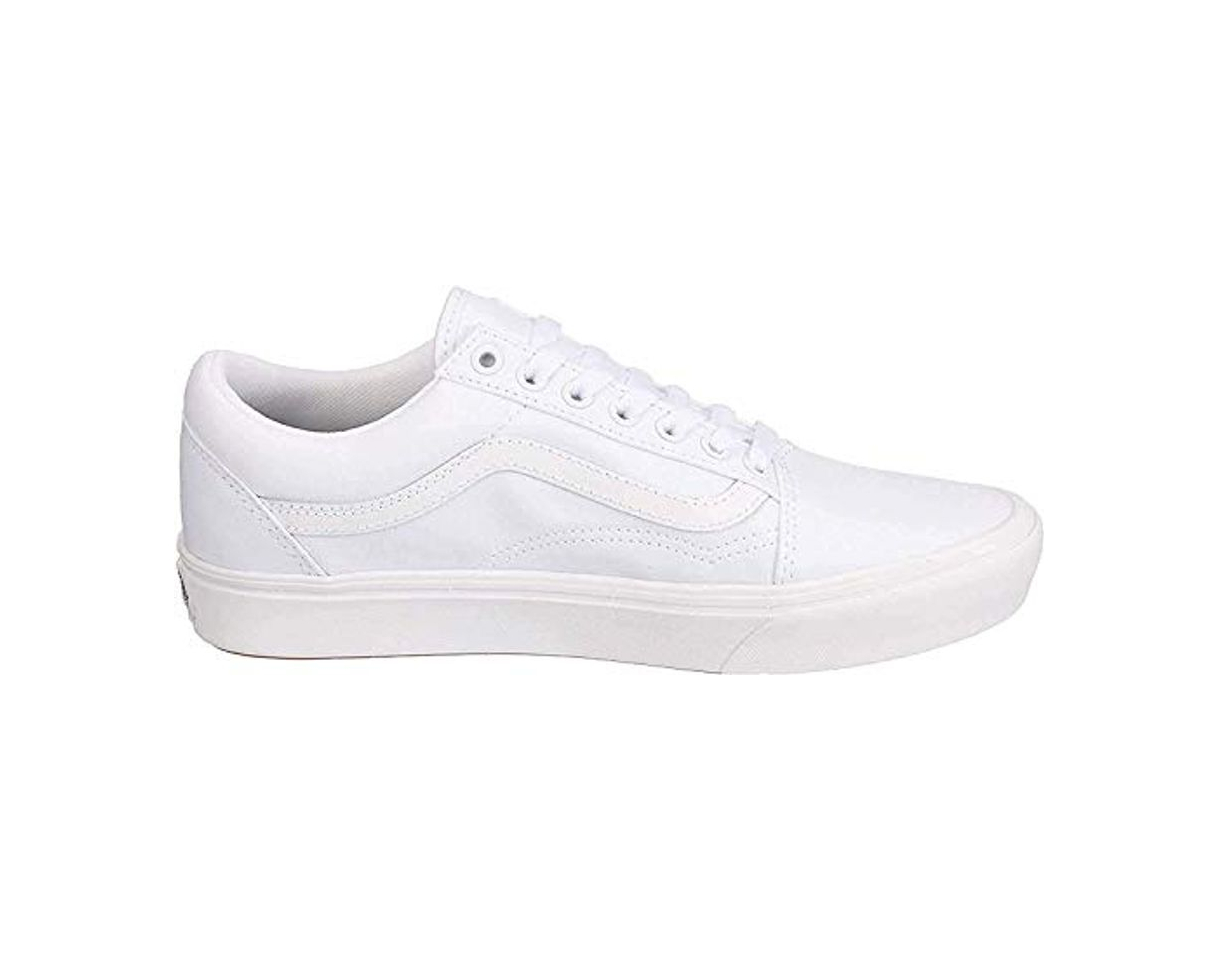 Fashion Vans UA Comfycush Old S, 6.5, Medium, Zapatillas Unisex Adulto, Blanco