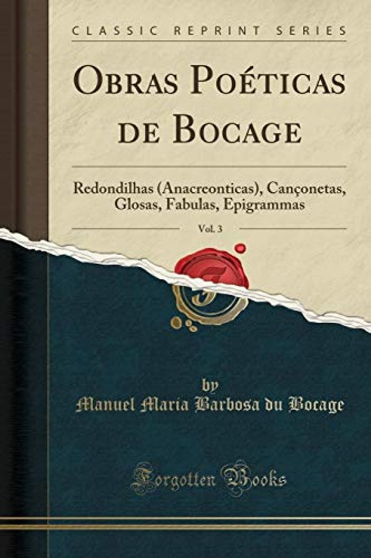 Books Obras Poéticas de Bocage, Vol. 3: Redondilhas