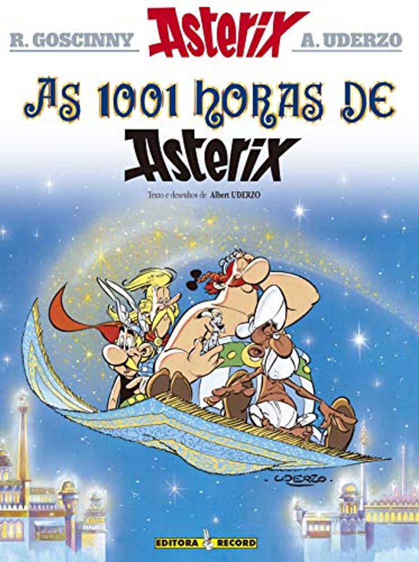 Book As 1001 Horas De Asterix - Coleção As Aventuras De Asterix. Número