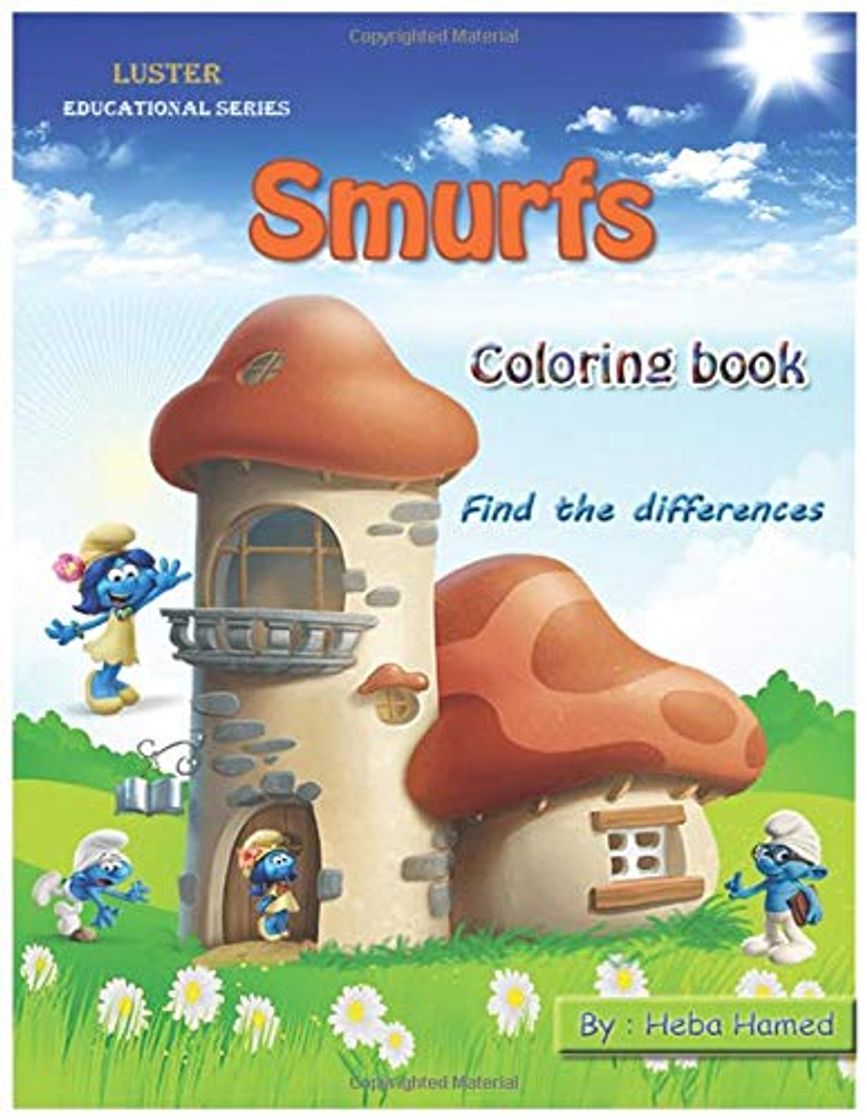 Book Smurfs: Coloring book