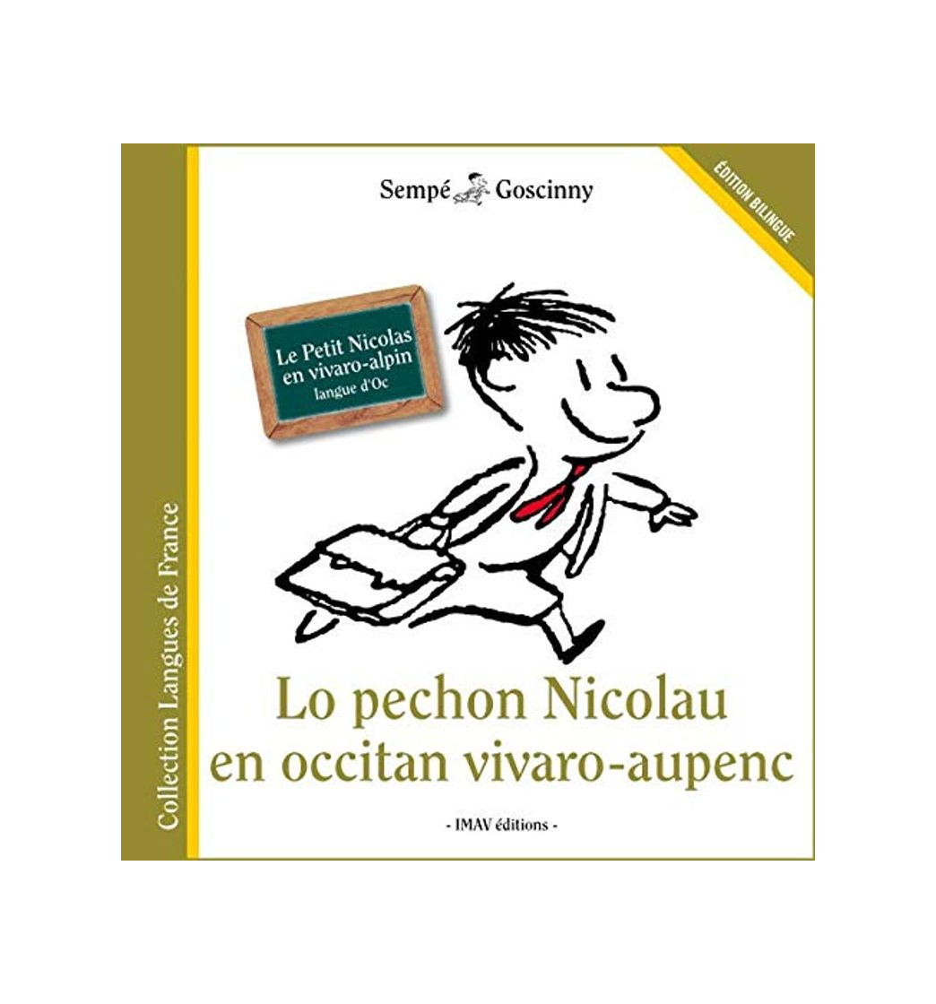 Book Lo Pechon Nicolau en occitan vivaro-aupenc : Le petit Nicolas en vivaro-alpin