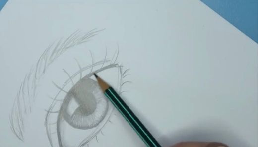 Cómo dibujar un ojo realista con lápiz - paso a paso - YouTube