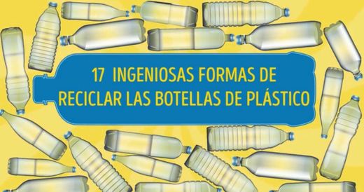 17 Ingeniosas formas de reciclar las botellas de plástico ♻️