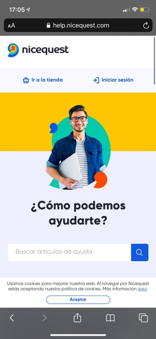 App Nicequest | Centro de ayuda