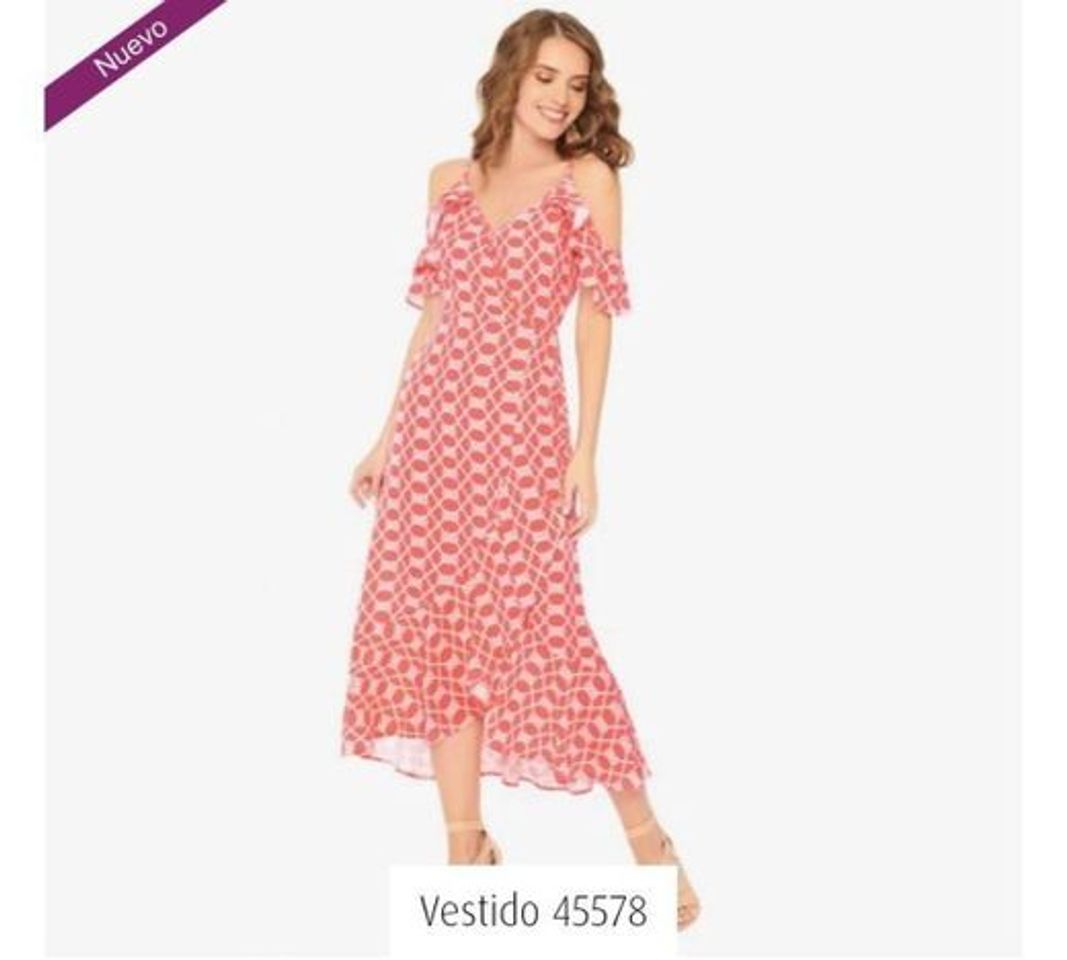 Moda Vestido casual 45578