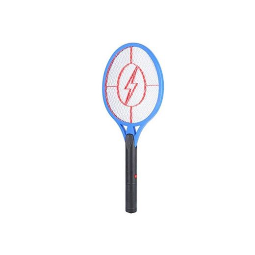 Matamoscas Mosca swatter eléctrico sin cable de alimentación eléctrica de la batería de la mosca del mosquito matamoscas Bug Raqueta Insectos Suministros de la mosca del insecto portátil Raqueta matam