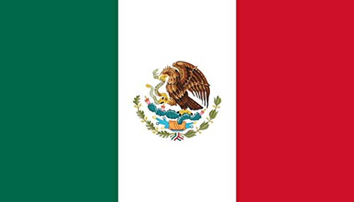 Social Gran Bandera de Mexico 150 x 90 cm Durobol Flag Satén