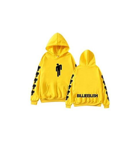 Fittrame Sudadera Billie Eilish Niña, Billie Eilish Sudadera con Capucha Niños Unisex