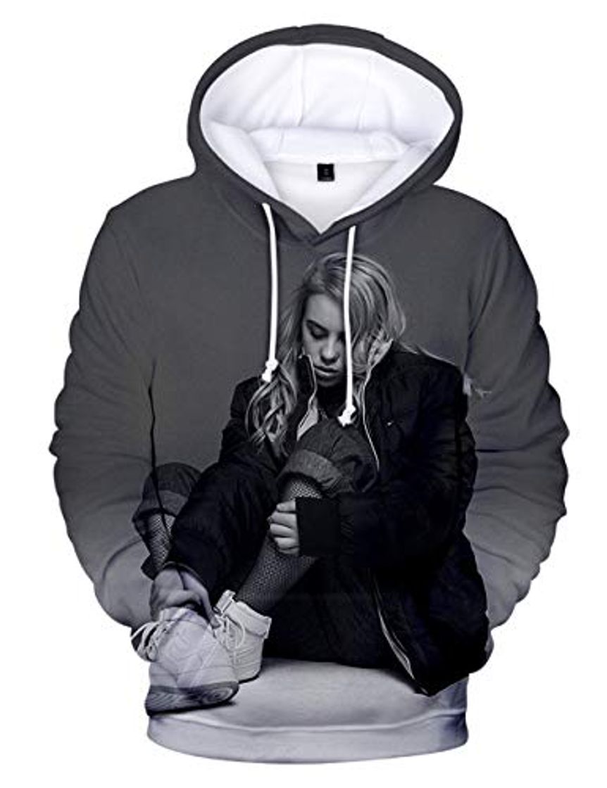 Product Sudadera Billie Eilish Niña, Sudadera Billie Eilish Mujer Unisex Hombres Deporte Casual