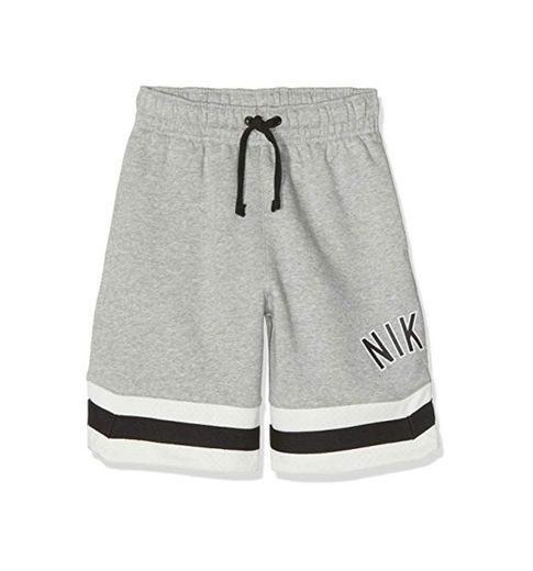 NIKE B NK Air BF Pantalones Cortos de Deporte, Niños, dk Grey