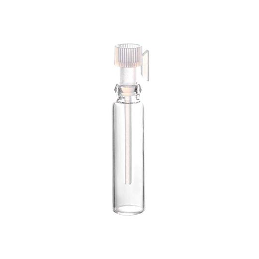 EXCEART 100 Piezas de Muestras de Perfume Mini Botellas Frascos de Vidrio Vacíos Frasco Cuentagotas para Viajes Envases de Vidrio de Perfume Portátiles Recargables 1 Ml Transparente