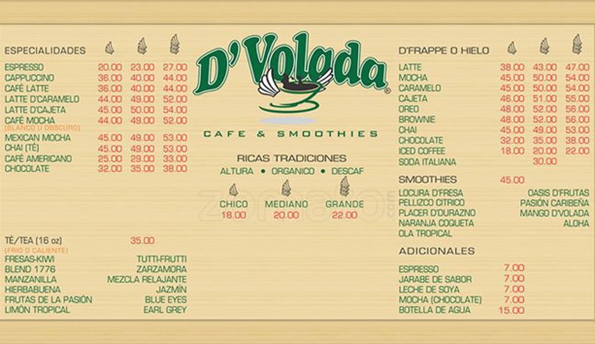 Restaurantes D'Volada