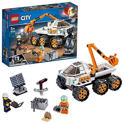 LEGO- City Space Port Juguete de Construcción de Prueba de Conducción del