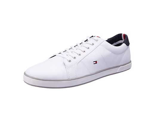 Tommy Hilfiger H2285arlow 1d, Zapatillas para Hombre, Blanco