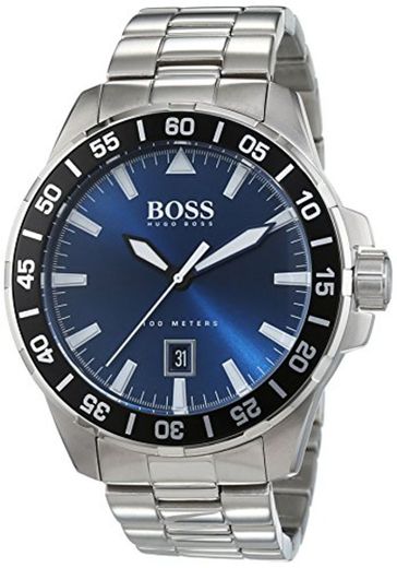 Hugo Boss Reloj de Cuarzo Man Deep Oceaan 46 mm
