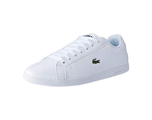 Lacoste Graduate BL 1 SMA, Zapatillas para Hombre, Blanco