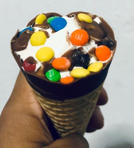 M&M's, Chocolate Ice Cream Cone