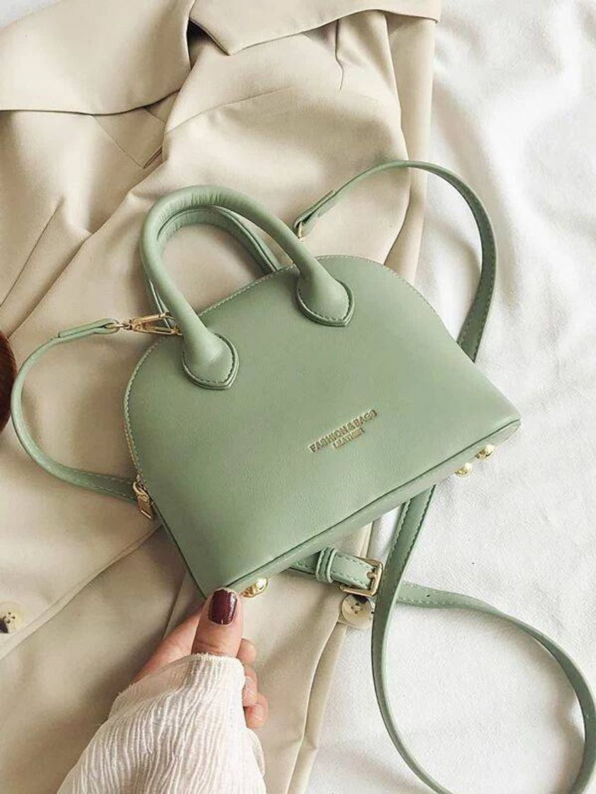Double handle satchel bag