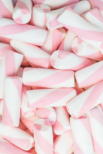 Wallpaper marshmallow rosa