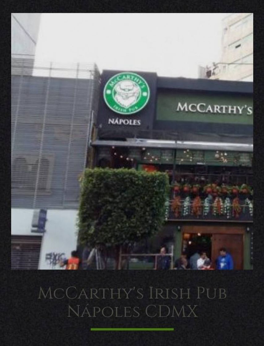 Restaurants McCarthy's Irish Pub Nápoles