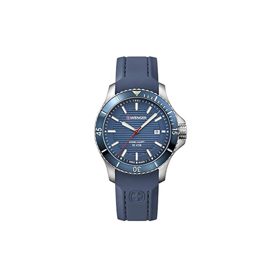Wenger Hombre Seaforce - Reloj de Caucho