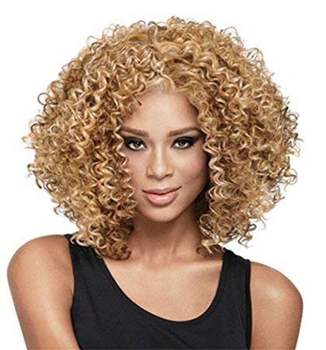 Social BOLAWOO-77 Afroamericano Sintético Corto Afro Rizado Afro Curly Black Women Mode De
