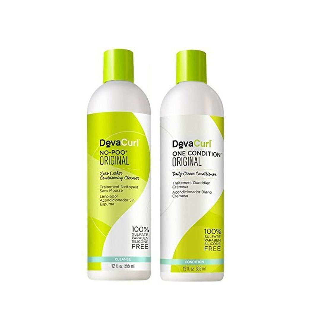 Social Devacurl No-poo Shampoo & Devacurl One Condition Duo