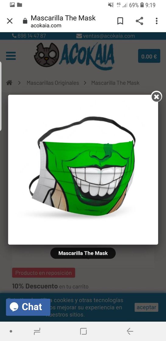 Social Mascarilla The Mask