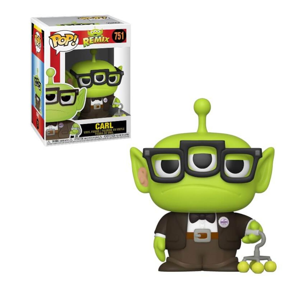 Social Disney Pixar Anniversary Alien as Carl Funko Pop! Vinyl | Pop In A ...