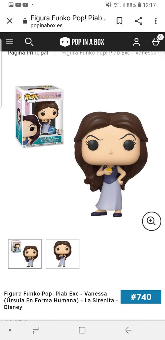 Social Funko Pop Úrsula (Humana)