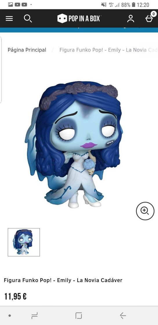Social Funko Pop La Novia Cadaver