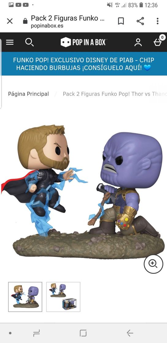 Social Funko Pop Thor y Thanos (Avengers)😍🤩