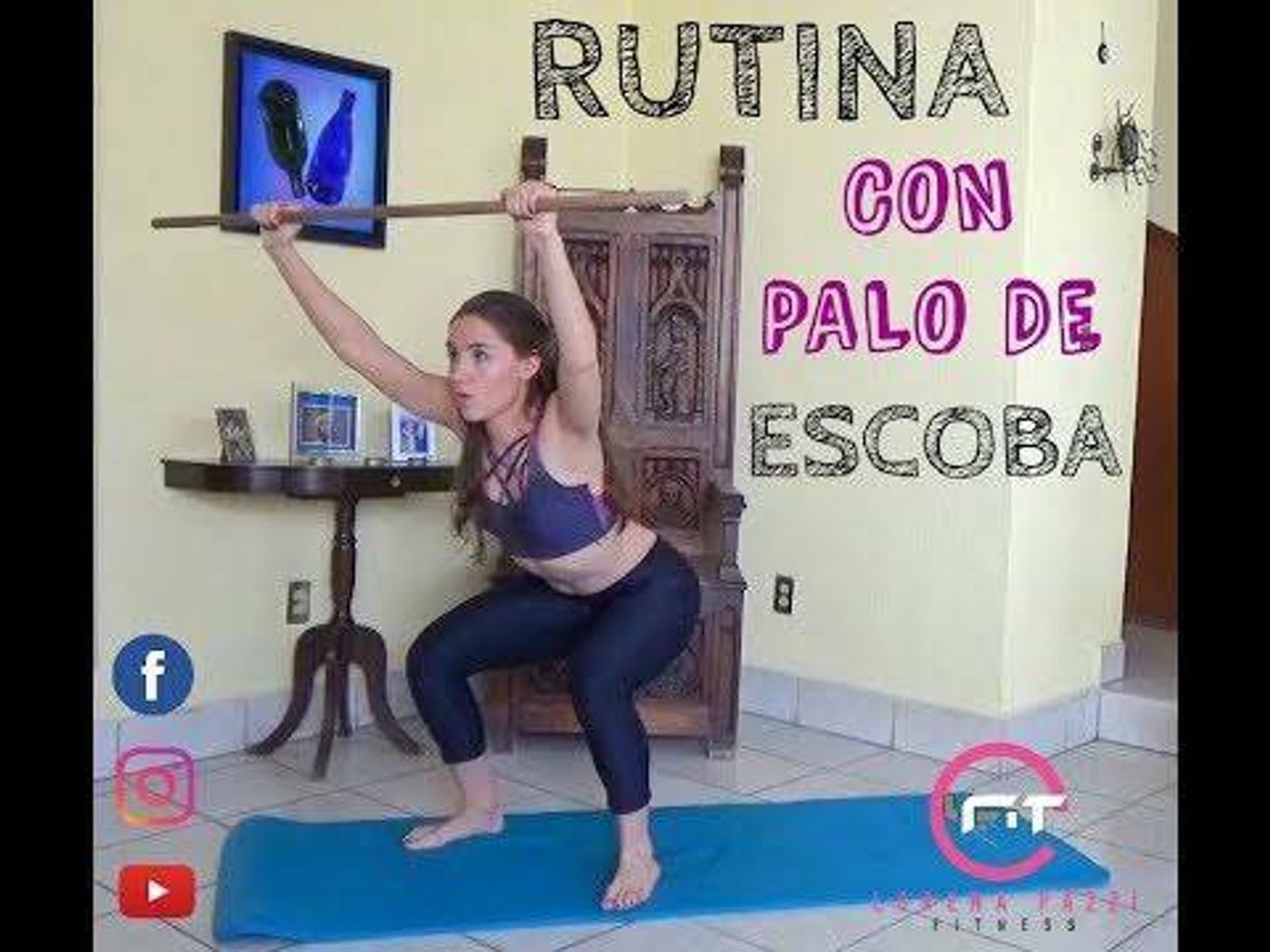 Fashion RUTINA CON PALO DE ESCOBA/CUERPO COMPLETO😎🏃‍♂️🧘‍♀️