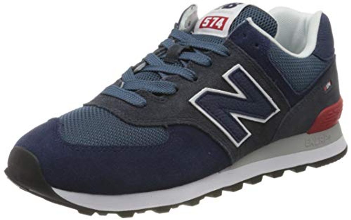 Fashion New Balance 574v2, Zapatillas para Hombre, Azul