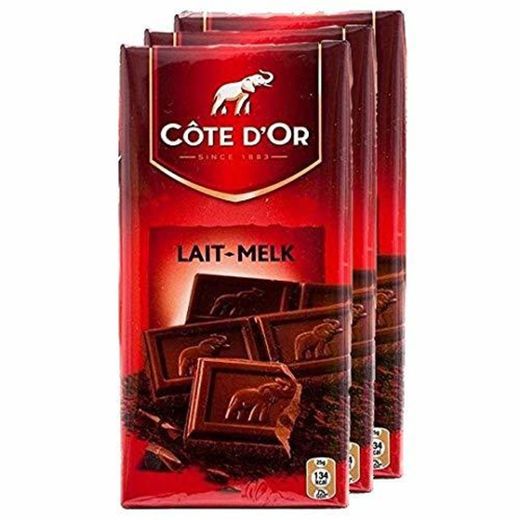 Cote D'Or Cote D'Or Leche Con Chocolate 3 X 100g