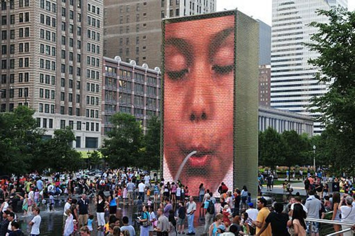 Place Crown Fountain