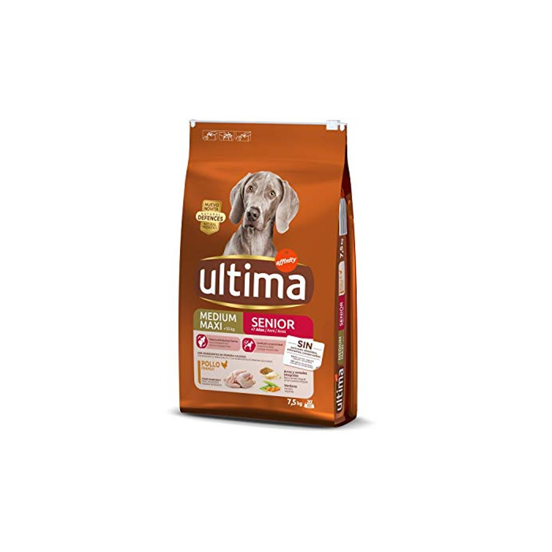 Social Ultima Pienso para Perros Medium-Maxi Senior de +7 Años con Pollo