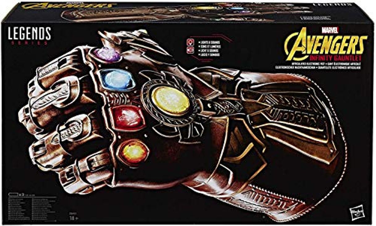 Social Marvel Avengers - Guantelete electrónico articulado